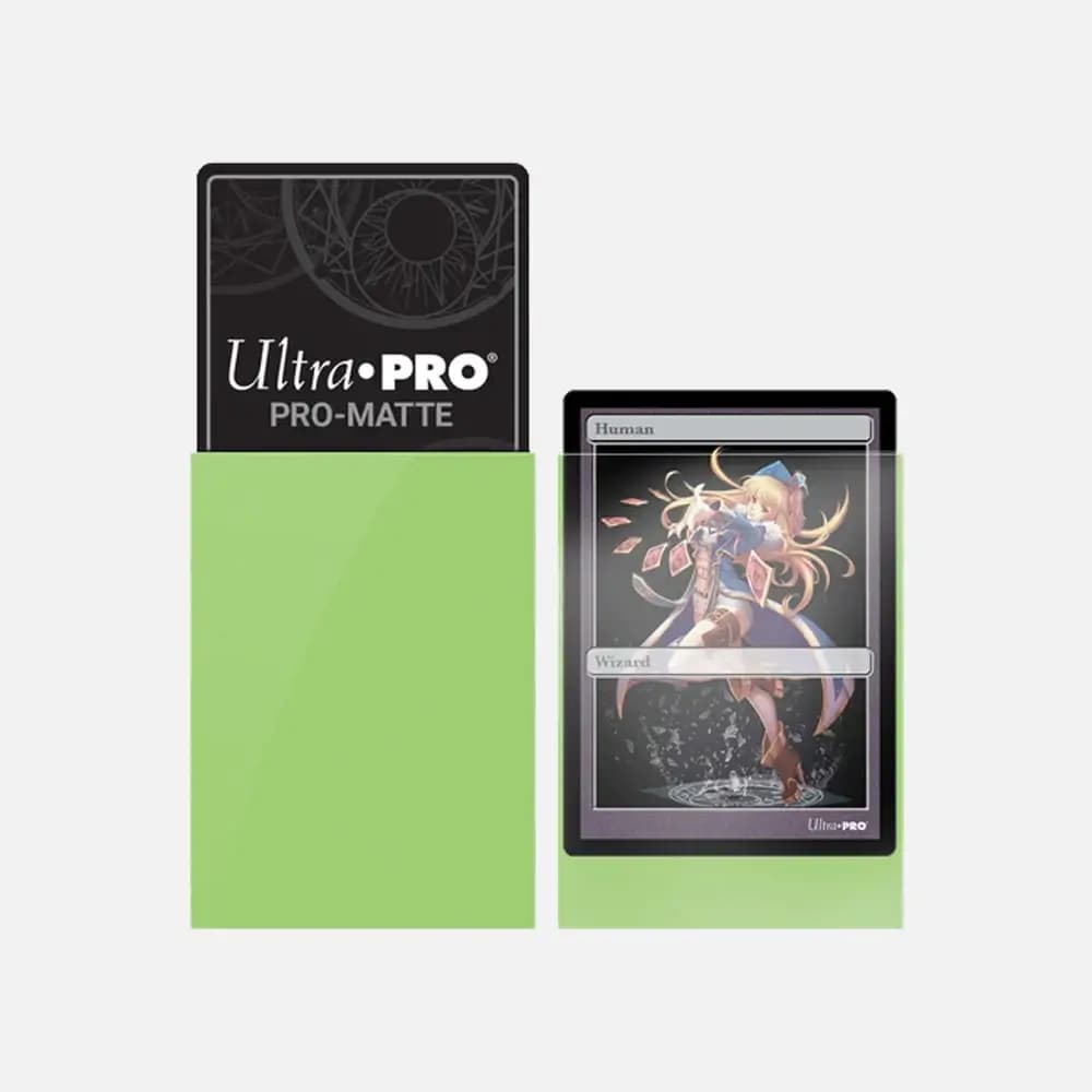 Ultra Pro Small Matte Deck Protector sleeves - Lime Green (60ct)