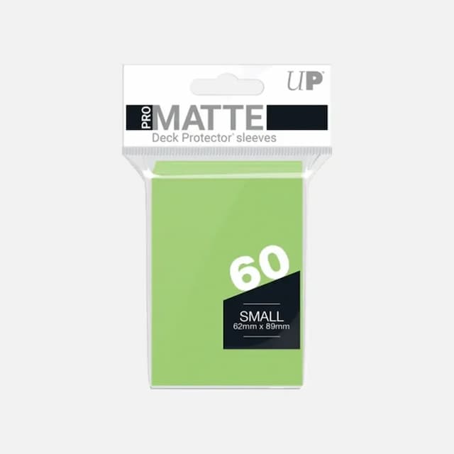 Ultra Pro Small Matte Deck Protector sleeves - Lime Green (60ct)