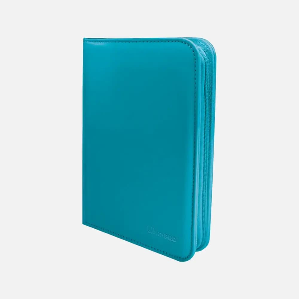 Zippered PRO Binder 4-pocket Vivid Teal