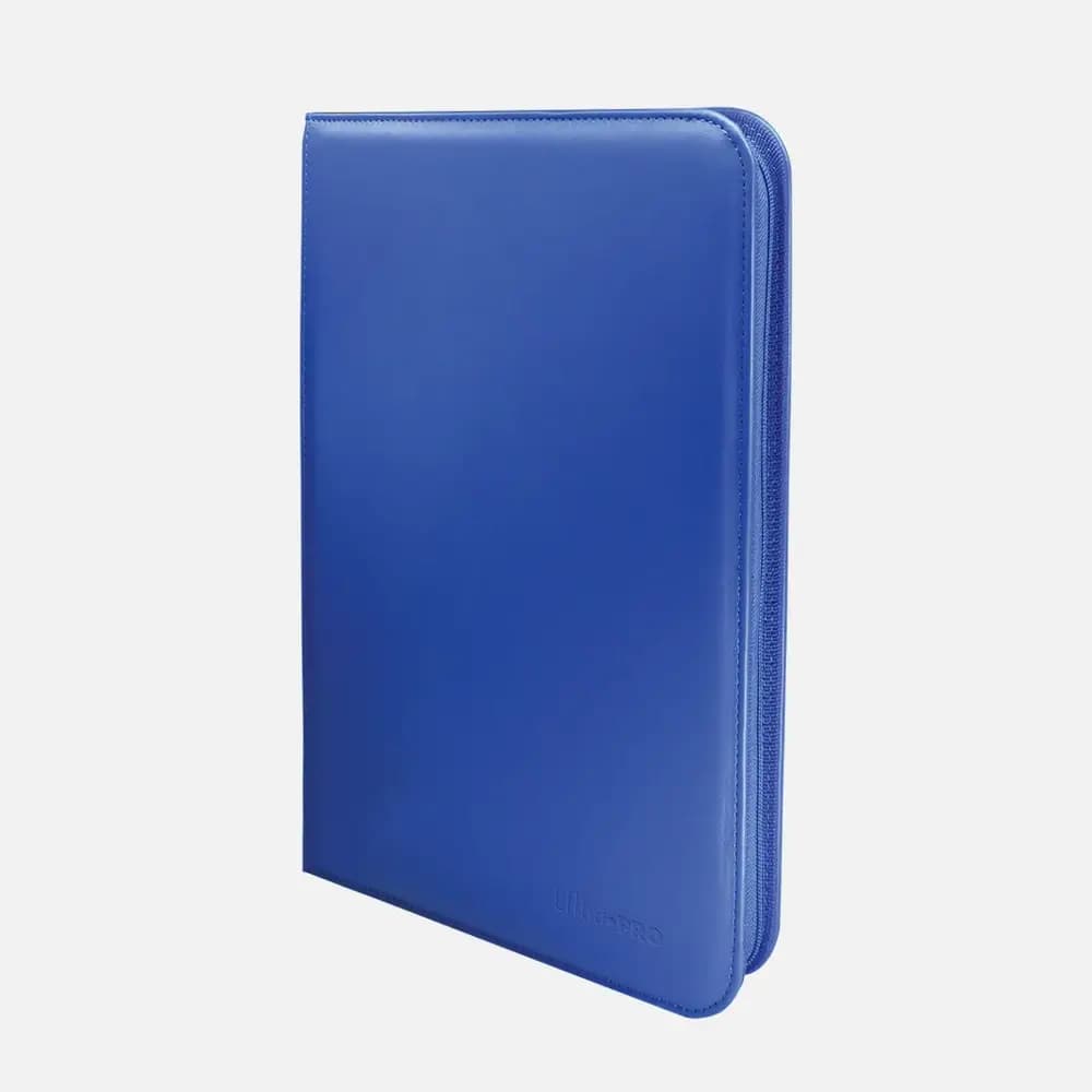 Zippered PRO Binder 9-pocket Vivid Blue