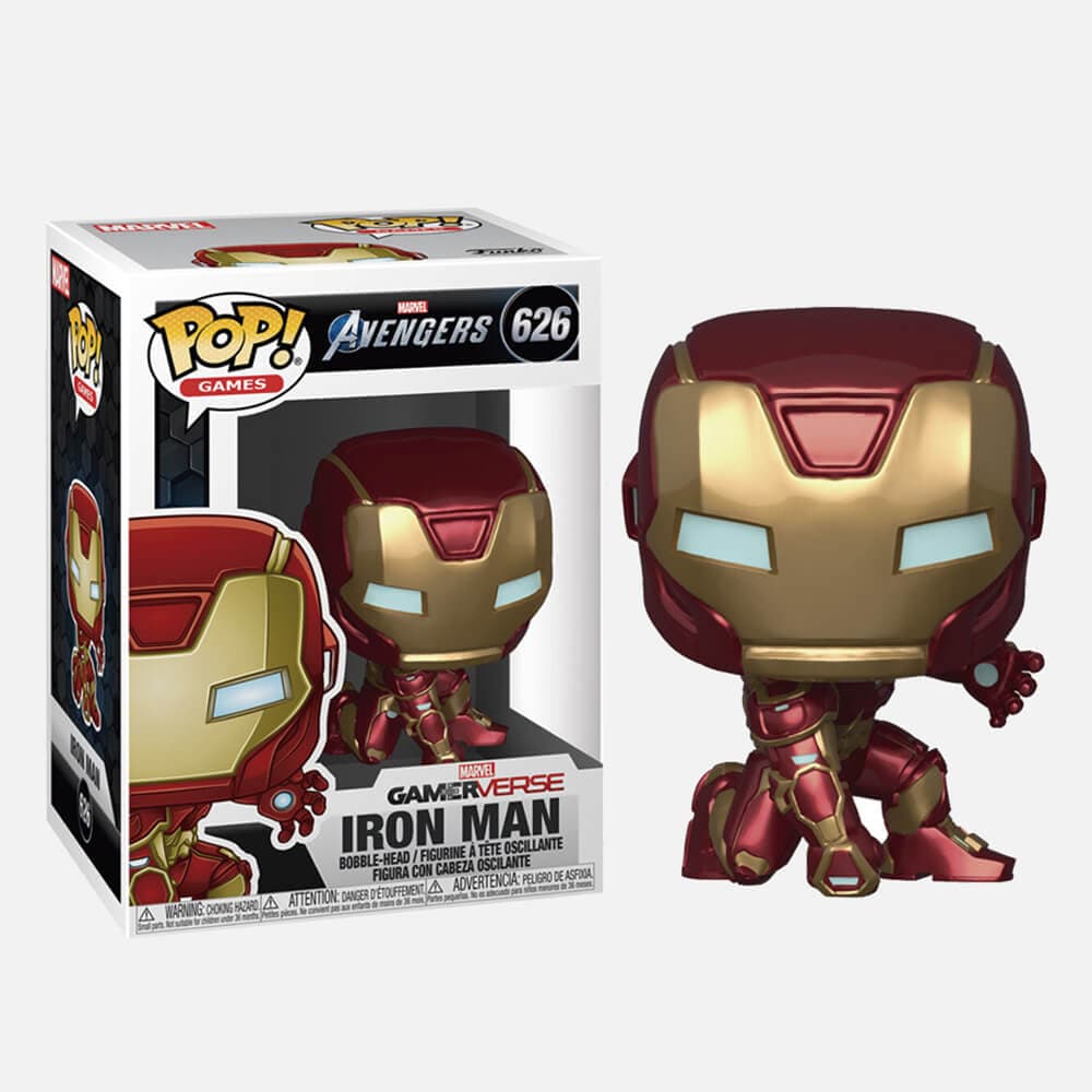 Funko Pop! Marvel Avengers Game Iron Man Stark Tech Suit