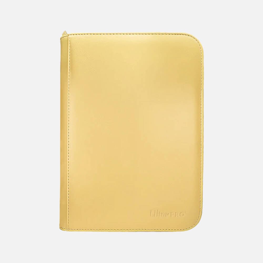 Zippered PRO Binder 4-pocket Vivid Yellow