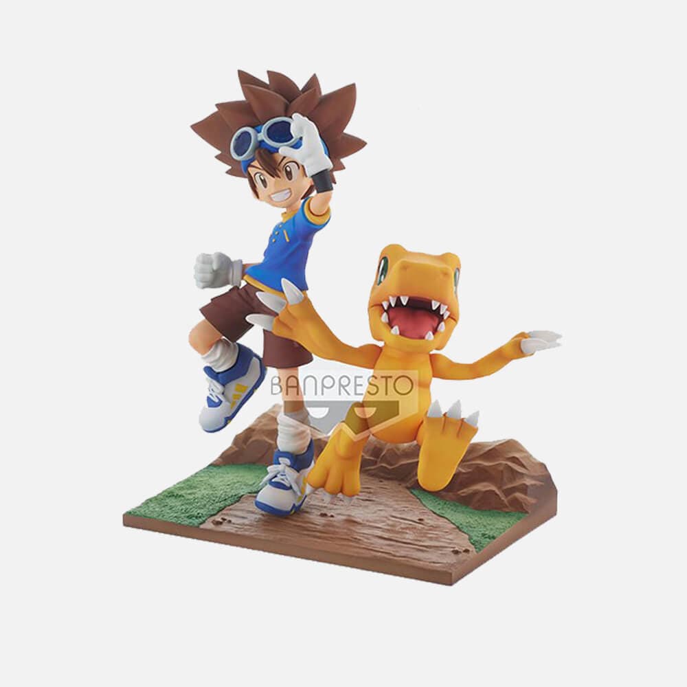 Figure Digimon Adventure Taichi & Agumon