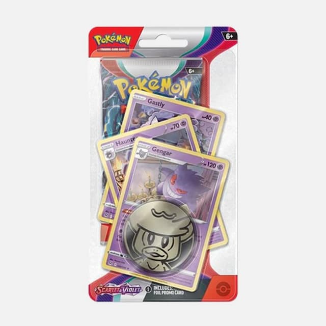 Scarlet & Violet (SV01) Premium Checklane Blister Gengar - Pokémon cards