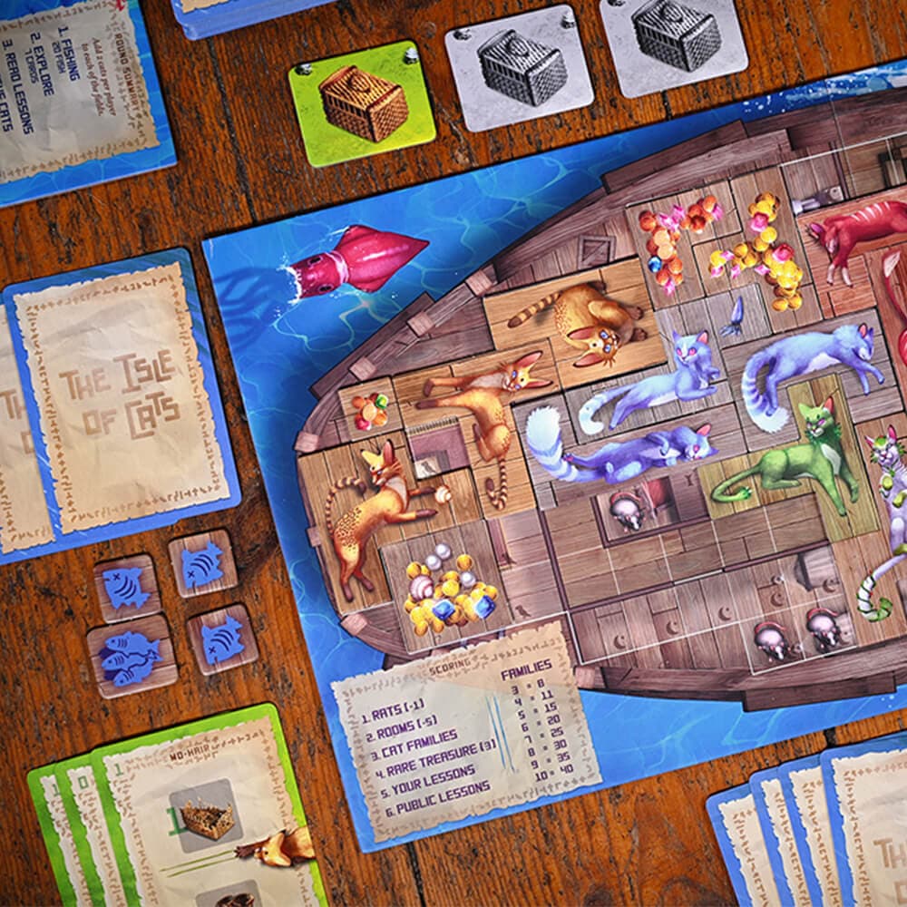 The Isle of Cats - Board game