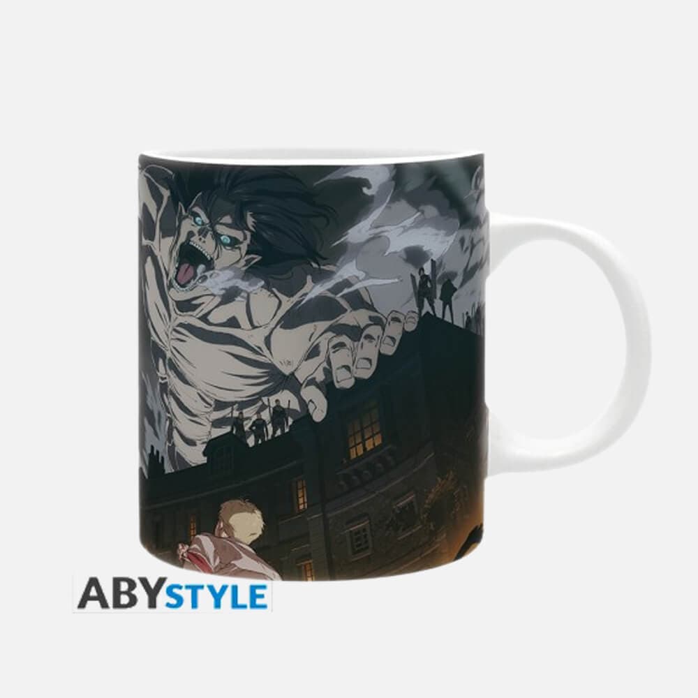 Mug Attack on Titan Season 4 Key Art (320ml)