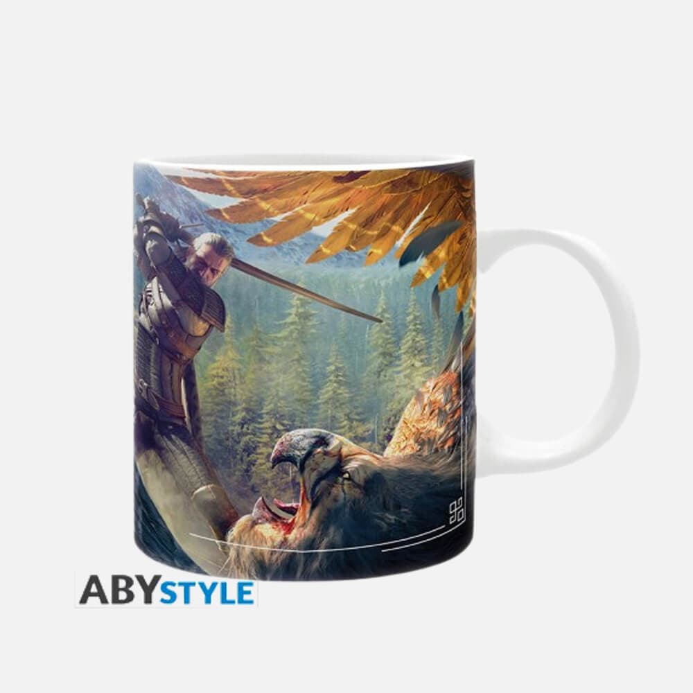 The Witcher - Geralt and the Griffon - Mug (320 ml)