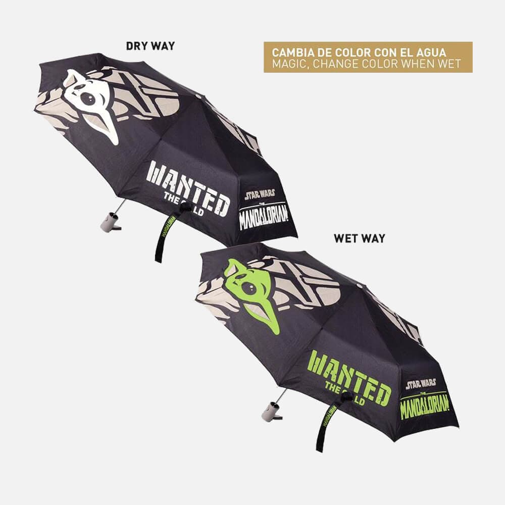 Star Wars The Mandalorian Liquid Reactive Umbrella