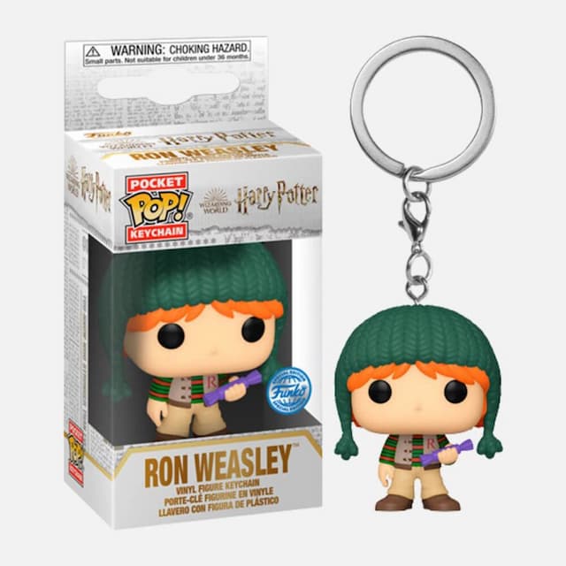 Keychain Pop! Harry Potter Holiday Ron