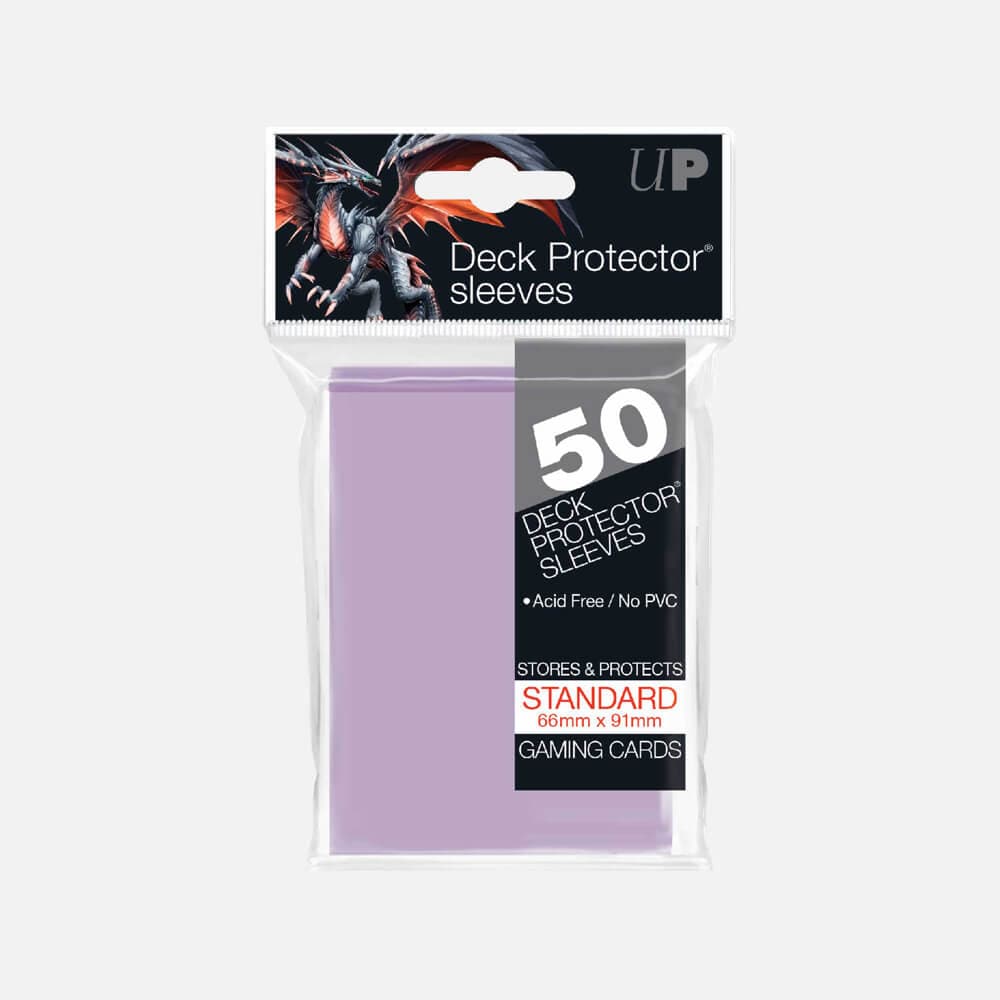 Lilac Standard Deck Protectors (50 pieces)