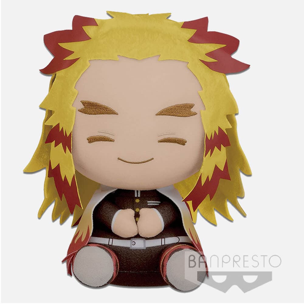 Kimetsu No Yaiba Demon Slayer Kyojuro Rengoku Plush - 20 cm