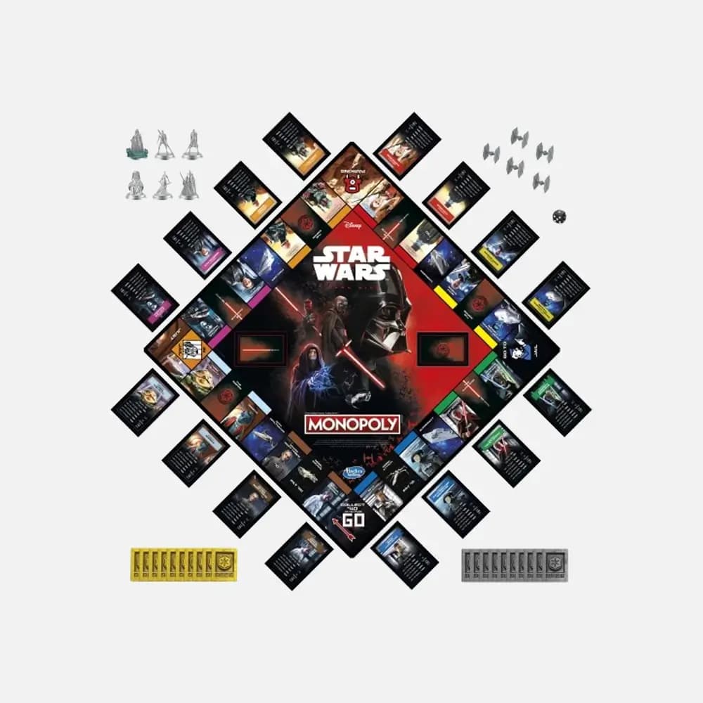 Monopoly: Star Wars - Dark Side Edition - Board game