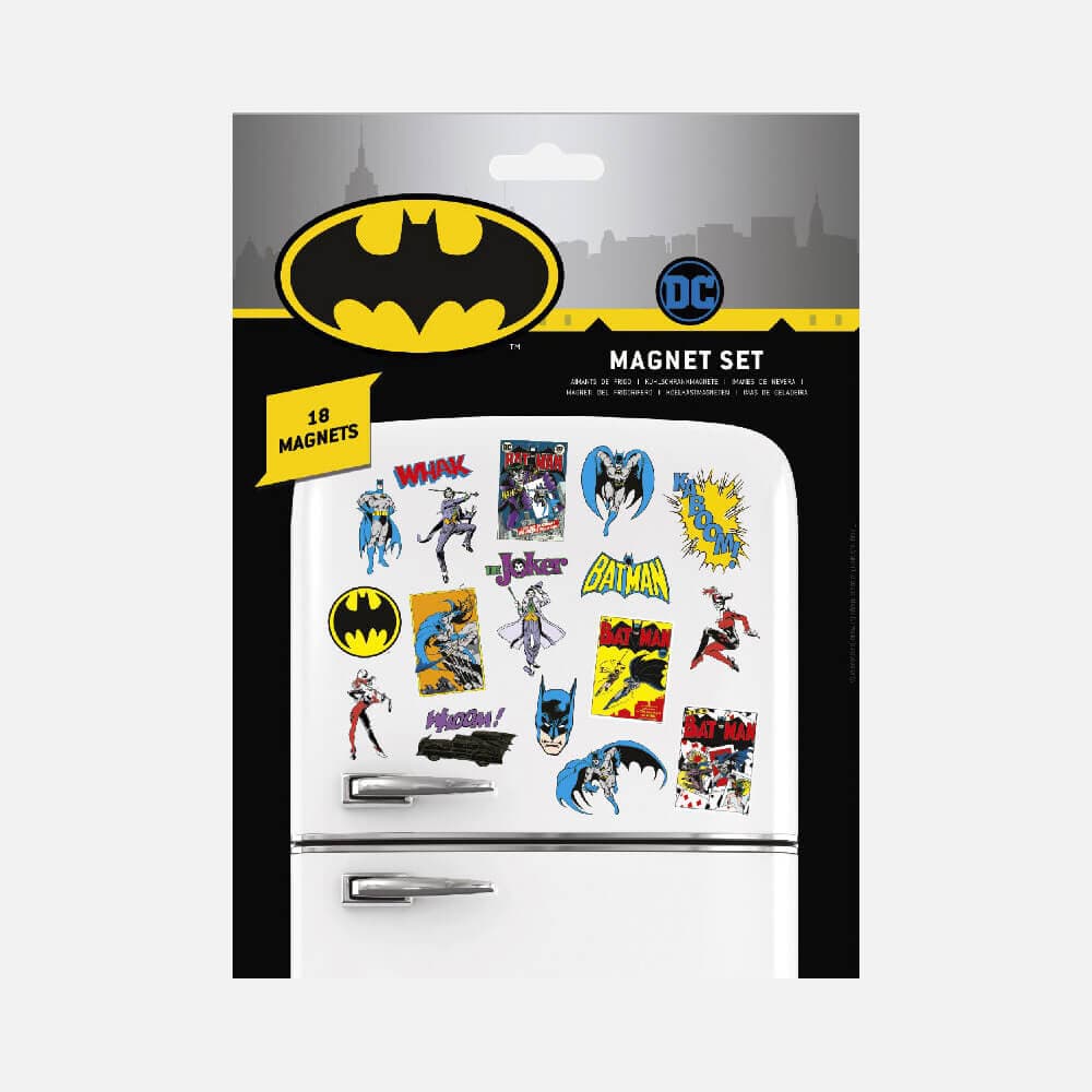 Magnet set DC Comics Batman Retro