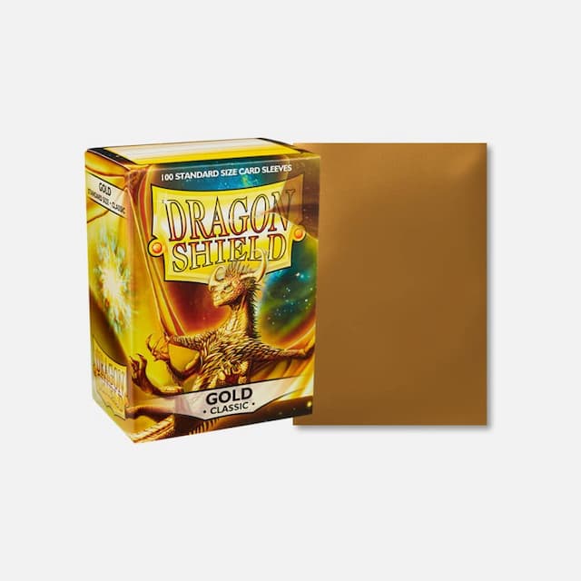 Dragon Shield (DS): Classic Gold Sleeves (100pcs)