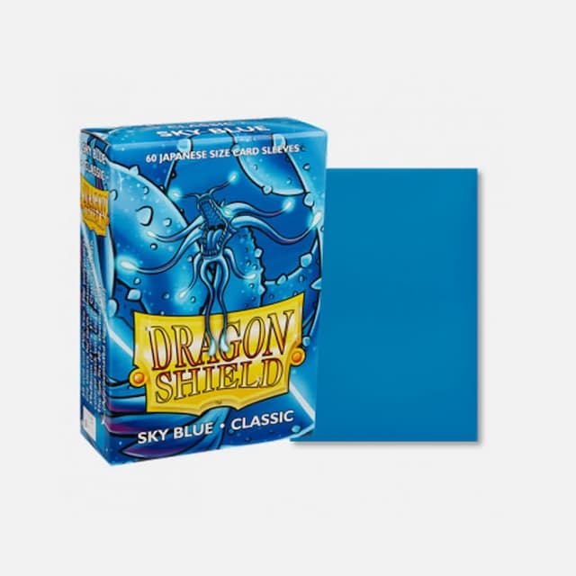 Dragon Shield (DS): Japanese Classic Sky Blue Sleeves (60pcs)