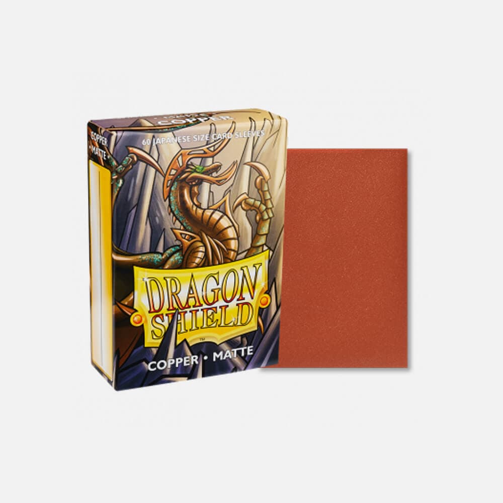 Dragon Shield (DS): Japanese Matte Copper Sleeves (60pcs)