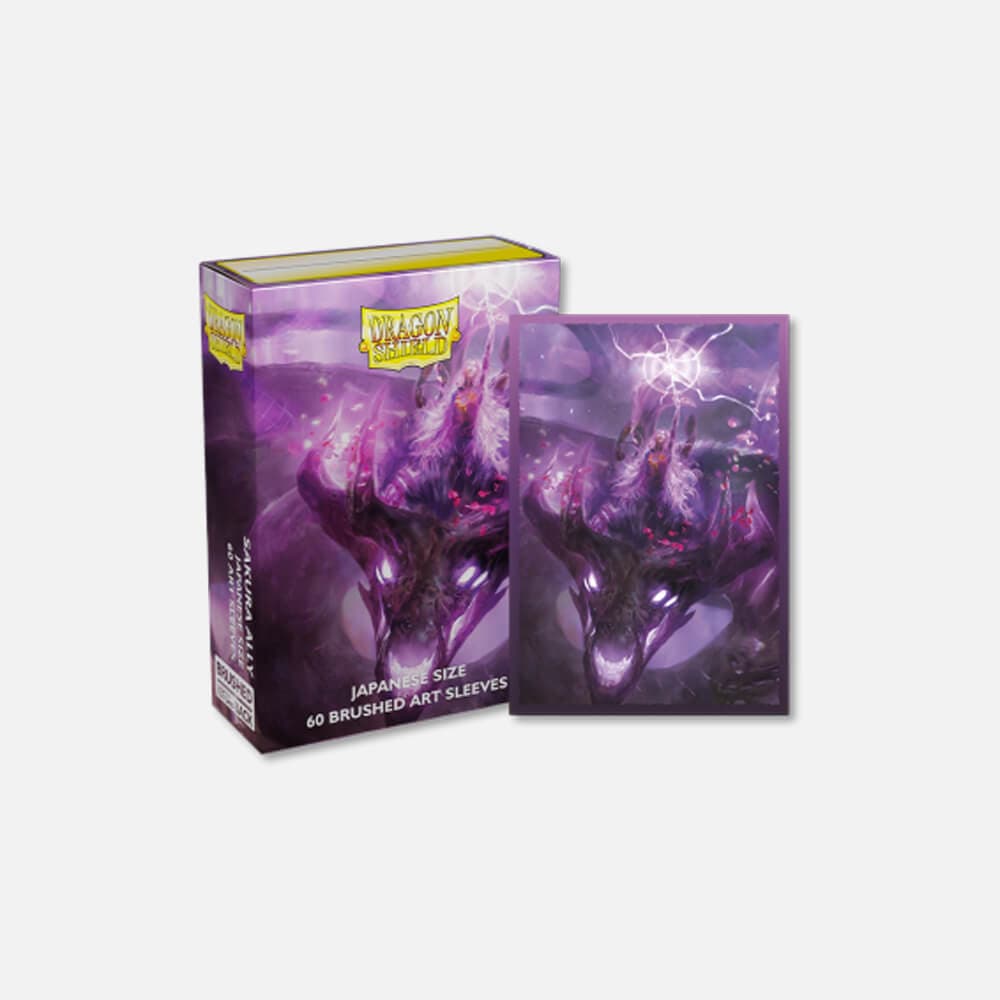 Dragon Shield (DS): Small Brushed Art Sakura Ally Sleeves (60pcs)
