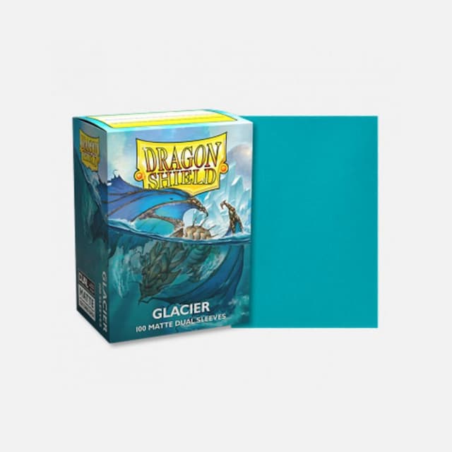 Dragon Shield (DS): Matte Dual Glacier Sleeves (100pcs)