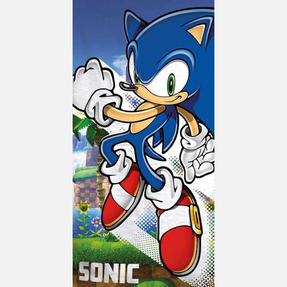 Cotton towel Sonic The Hedgehog