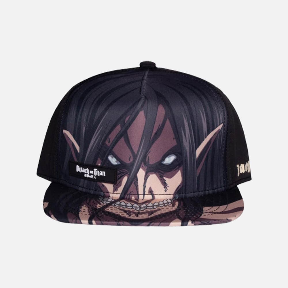 Snapback cap Attack on Titan Eren Jaeger Titan