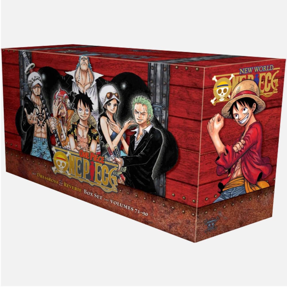 One Piece Box Set 4: Dressrosa to Reverie, Vols. 71-90