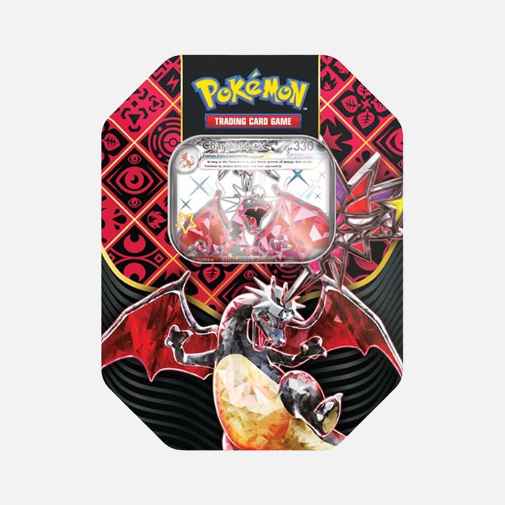 Paldean Fates (SV4.5) Tin Charizard EX - Pokémon cards