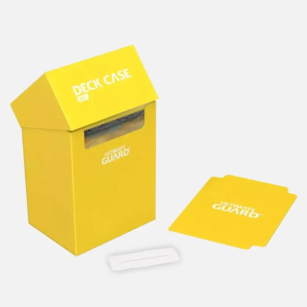 Ultimate Guard Deck Case 80+ Standard Size Yellow