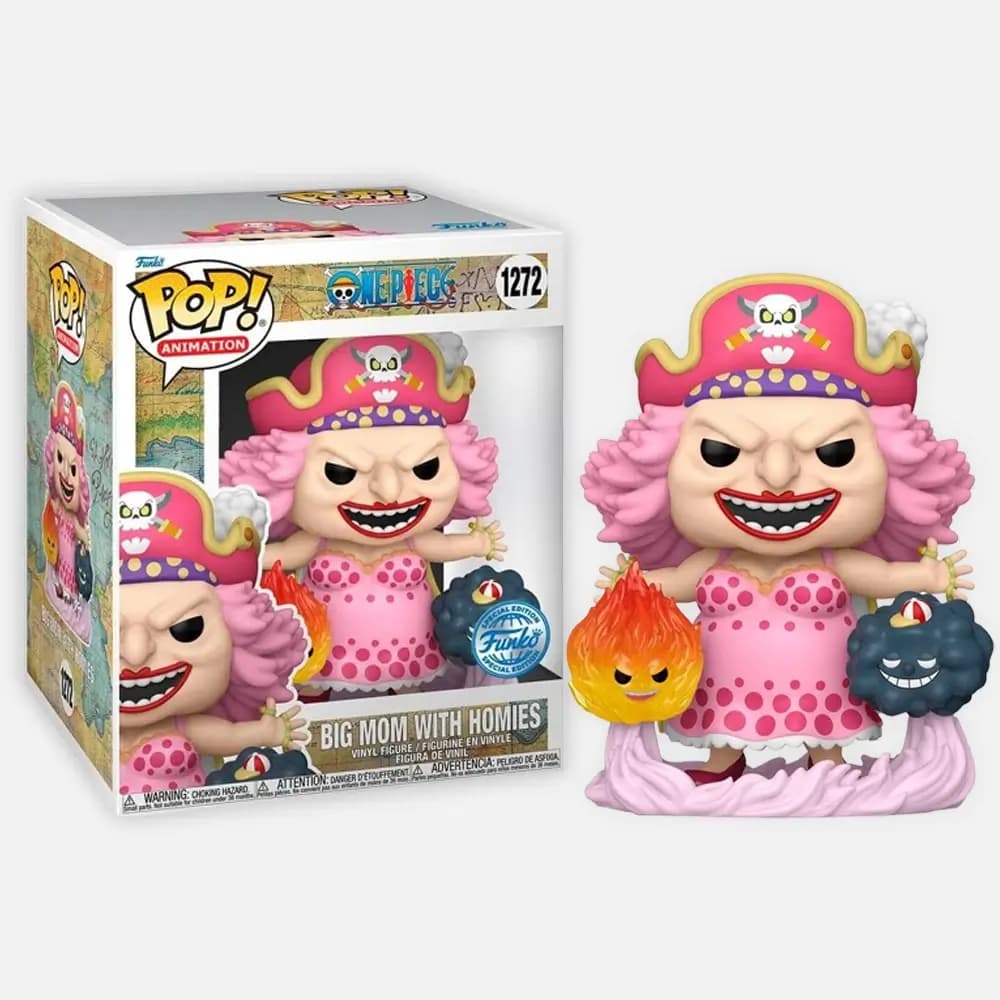 Funko Pop! One Piece Big Mom with Homies Exclusive (15cm)