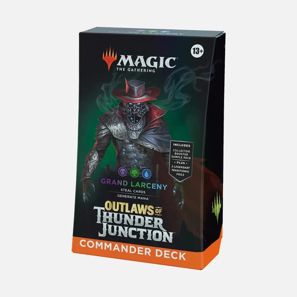 Magic the Gathering (MTG) cards Outlaws Thunder Junction Grand Larceny Commander Deck