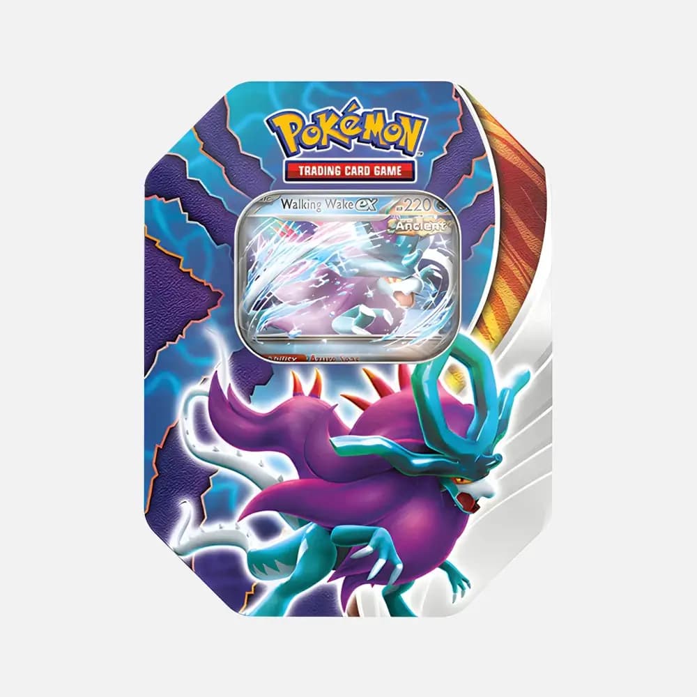 Paradox Clash Tin Walking Wake ex - Pokémon cards
