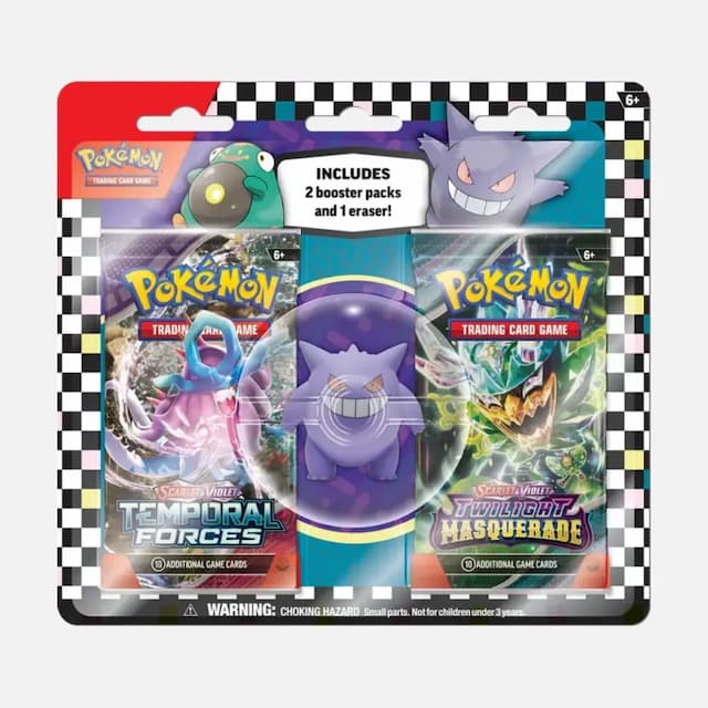 Eraser Blister 2024 - Gengar (Back to School) - Pokémon cards