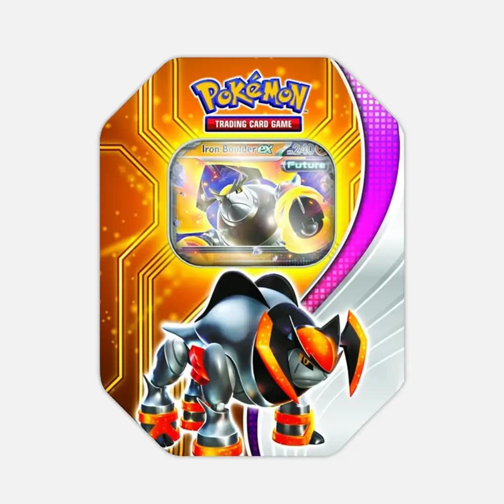Paradox Destinies Ex Tin - Iron Boulder ex - Pokémon cards