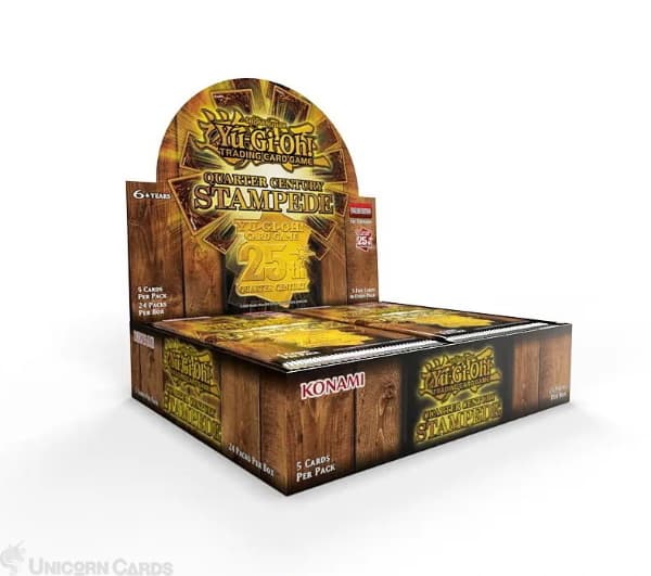 Yu-Gi-Oh! cards Quarter Century Stampede Booster Box