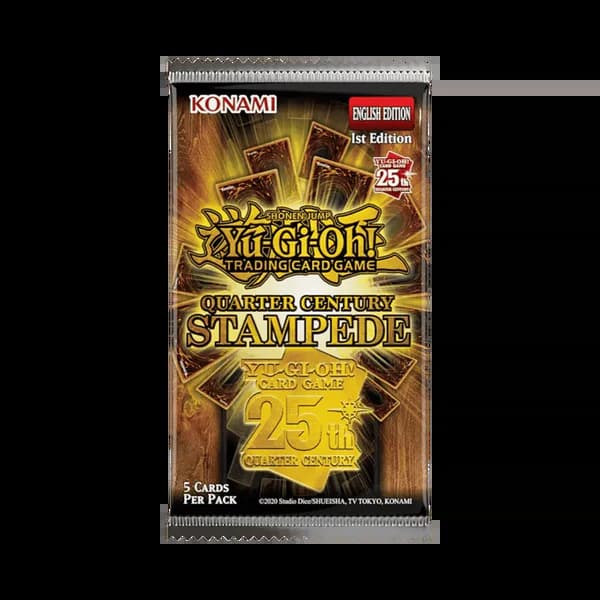 Yu-Gi-Oh! cards Quarter Century Stampede Booster Pack