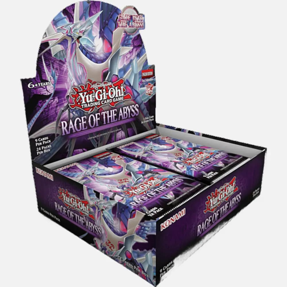 Yu-Gi-Oh! cards Rage of the Abyss Booster Box