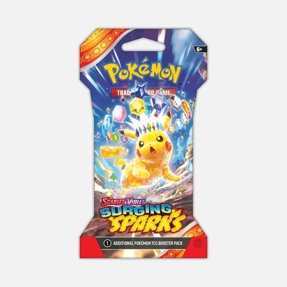 Surging Sparks (SV08) Sleeved Booster Pack - Pokémon cards