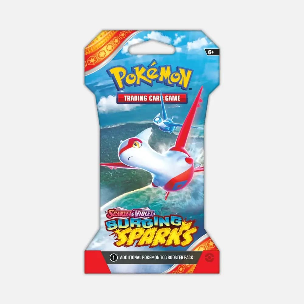 Surging Sparks (SV08) Sleeved Booster Pack - Pokémon cards
