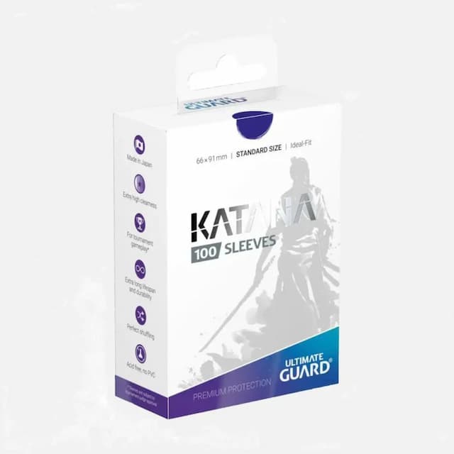 Ultimate Guard Katana standard sleeves, blue (100pcs)