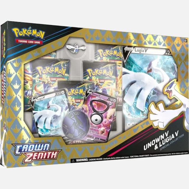 Crown Zenith Lugia V / Unown V Special Pin Collection – Pokémon cards