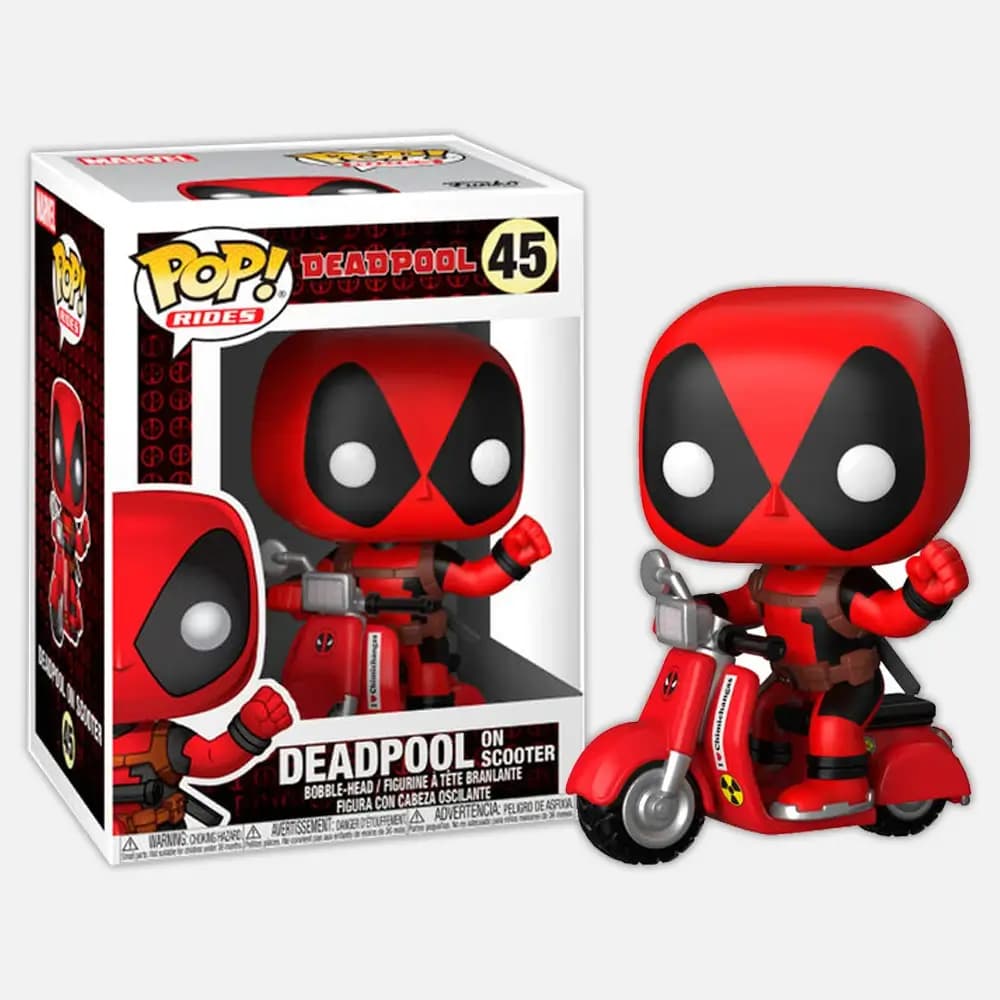 Funko Pop! Deadpool On Scooter - Rides