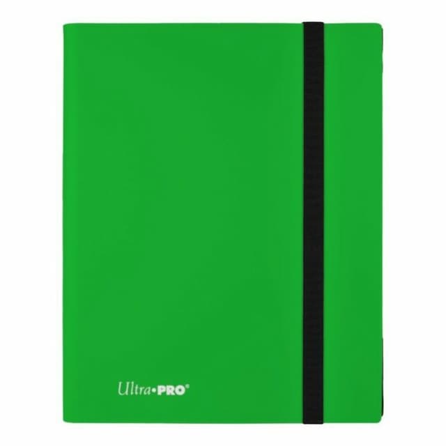 Ultra Pro Binder: Lime Green (9 pocket)