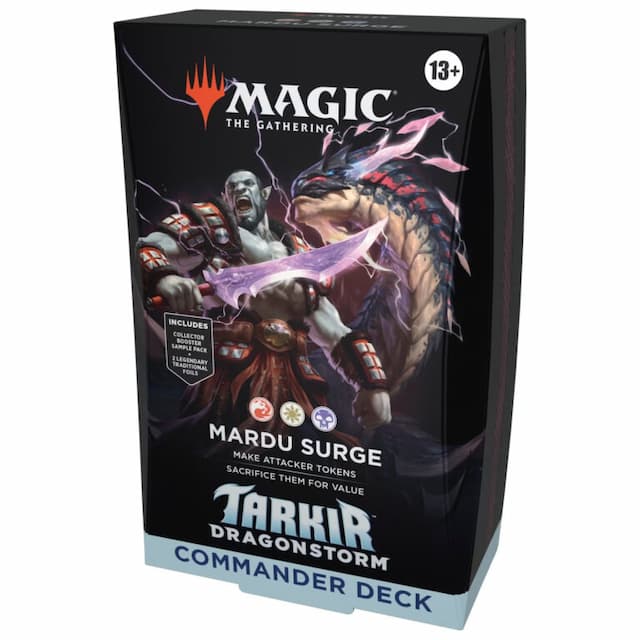 Magic the Gathering (MTG) cards Tarkir Dragonstorm Mardu Sarge Commander Deck