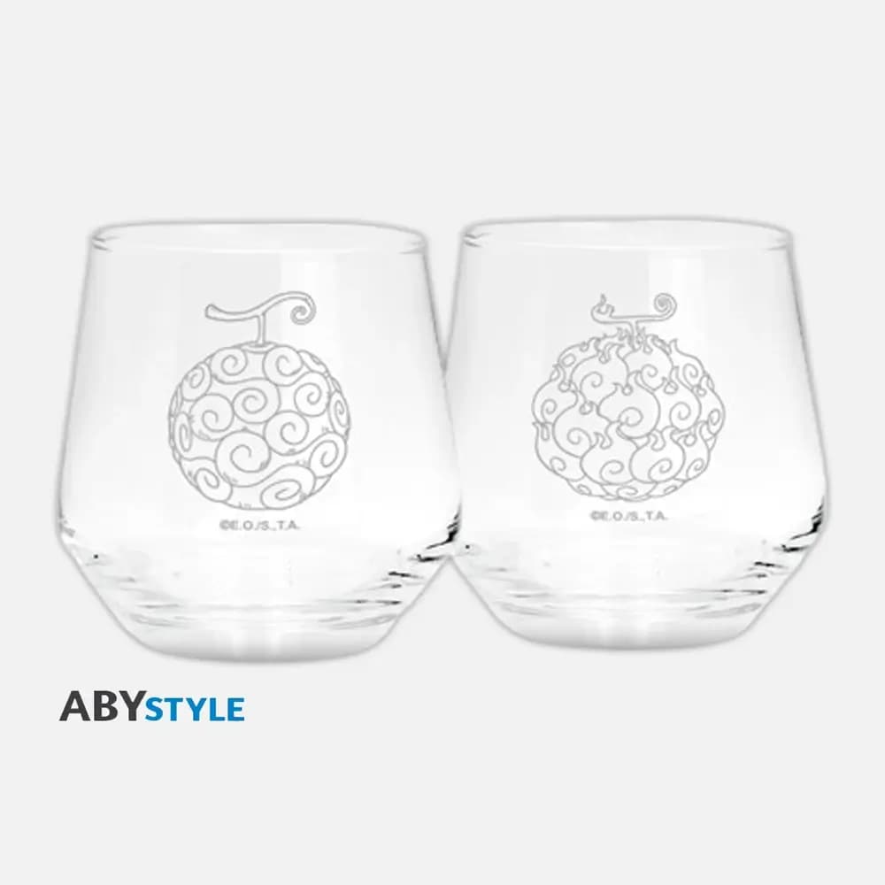 Glass Set One Piece Devils Fruits (300 ml)
