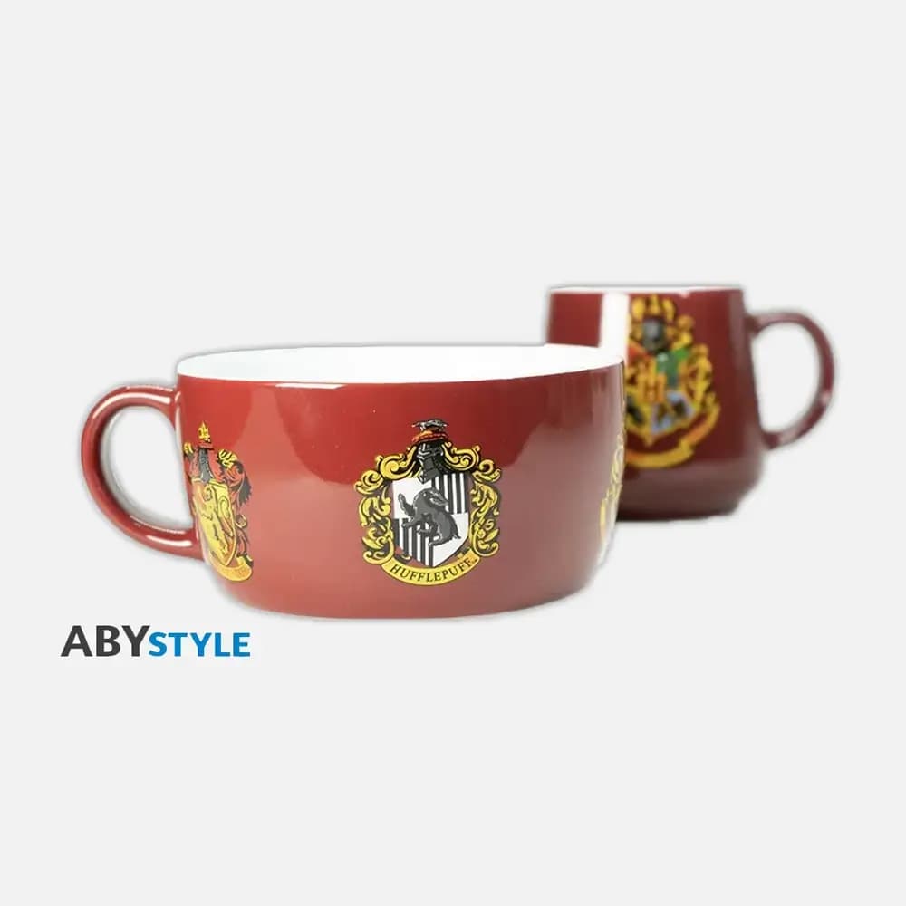 Breakfast Set Mug + Bowl Harry Potter Crests
