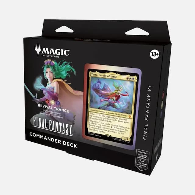 Magic the Gathering (MTG) cards Final Fantasy Revival Trance Commander Deck