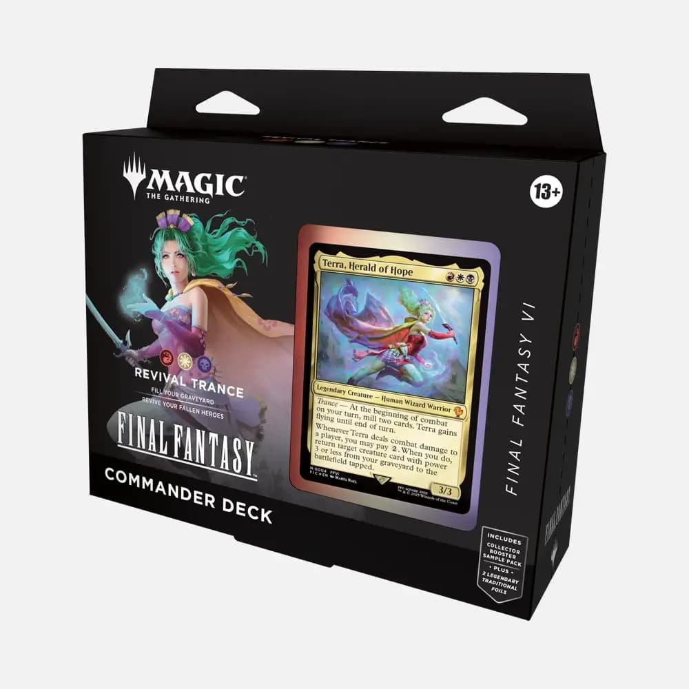 Magic the Gathering (MTG) cards Final Fantasy Revival Trance Commander Deck