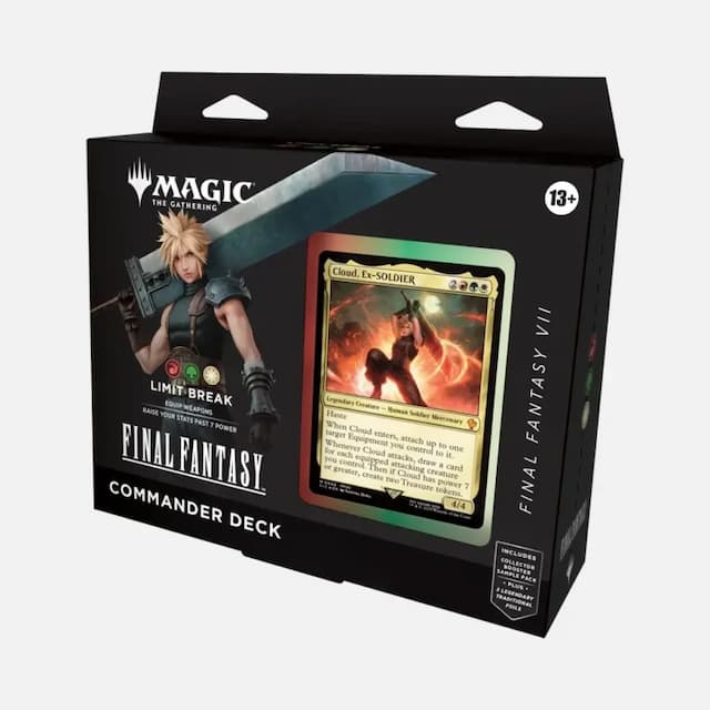 Magic the Gathering (MTG) cards Final Fantasy Limit Break Commander Deck