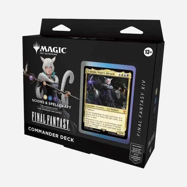 Magic the Gathering (MTG) cards Final Fantasy Scions and Spellcraft Commander Deck