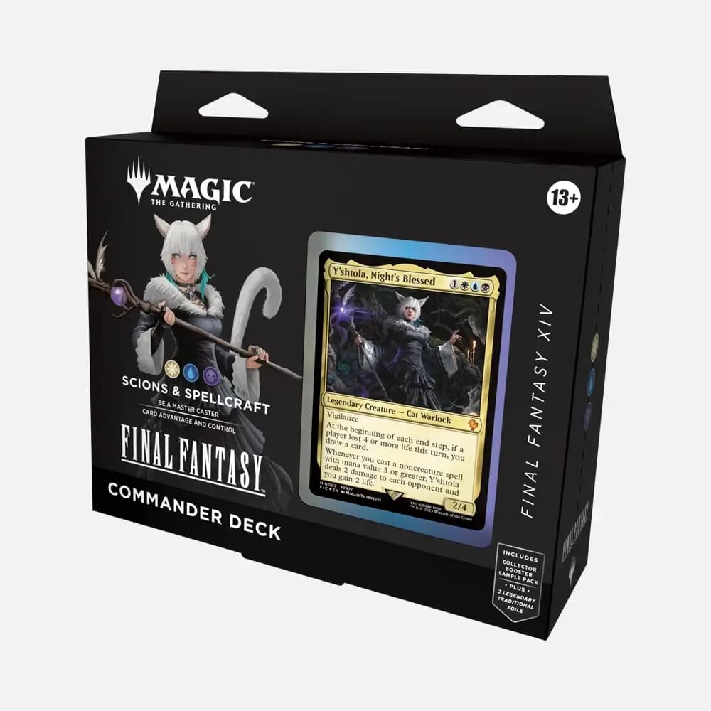 Magic the Gathering (MTG) cards Final Fantasy Scions and Spellcraft Commander Deck