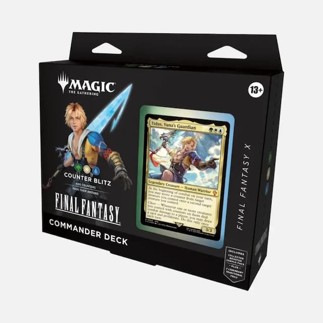 Magic the Gathering (MTG) cards Final Fantasy Counter Blitz Commander Deck